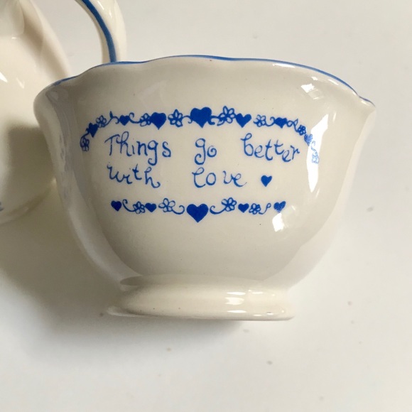 SOLD Royal Crownford Ironstone Creamer n Sugar - Picture 5 of 8